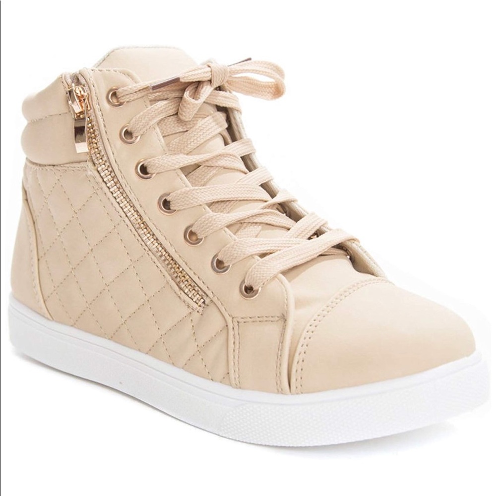 Beige High Top sneakers - BRAND NEW